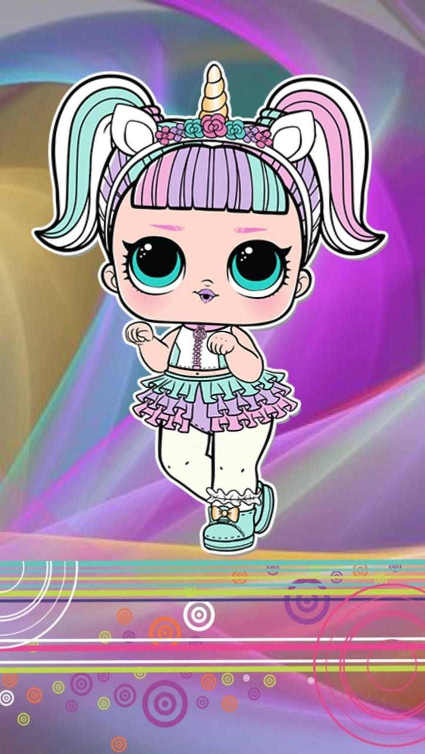 Lol doll unicorn E™, lol baby HD phone wallpaper
