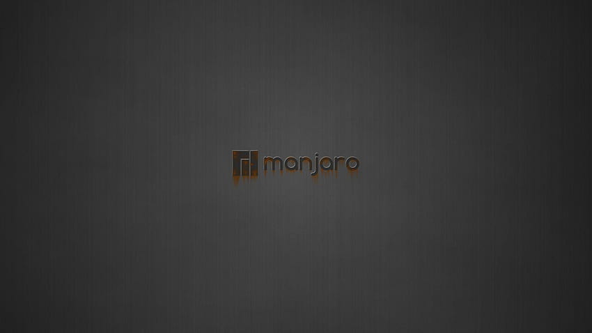 Manjaro by muser, rusty logo HD wallpaper