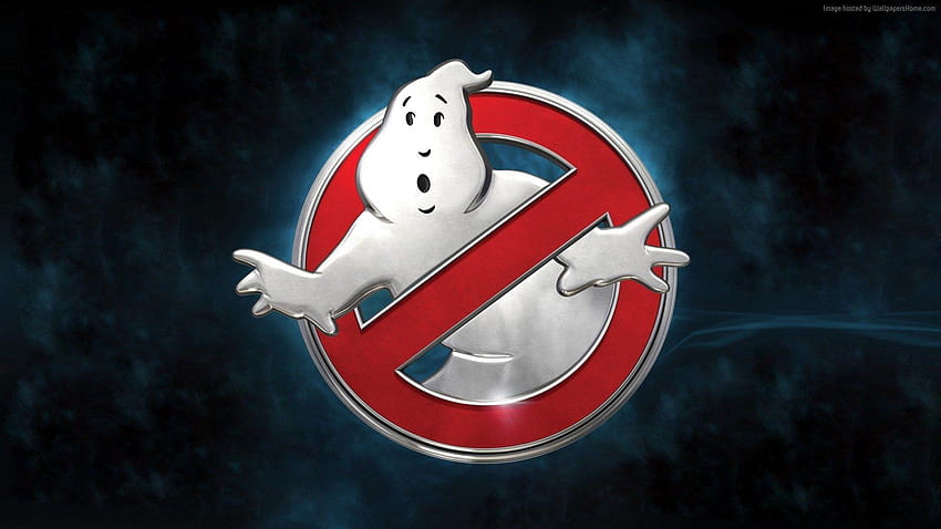 лого на ловци на духове HD тапет