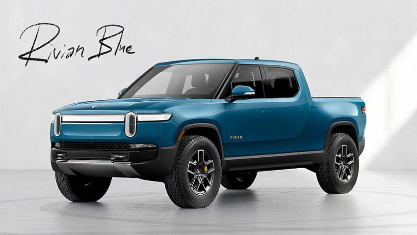 Rivian R1T Pickup Trucks Appear At Auto Show, People Are Curious, rivian t1 HD wallpaper