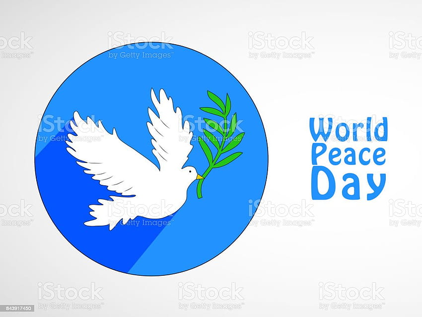 Ilustracja Z Światowego Dnia Pokoju Tła Ilustracji Tapeta HD