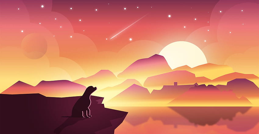 Backgrounds For Poster Design, dream dog HD wallpaper