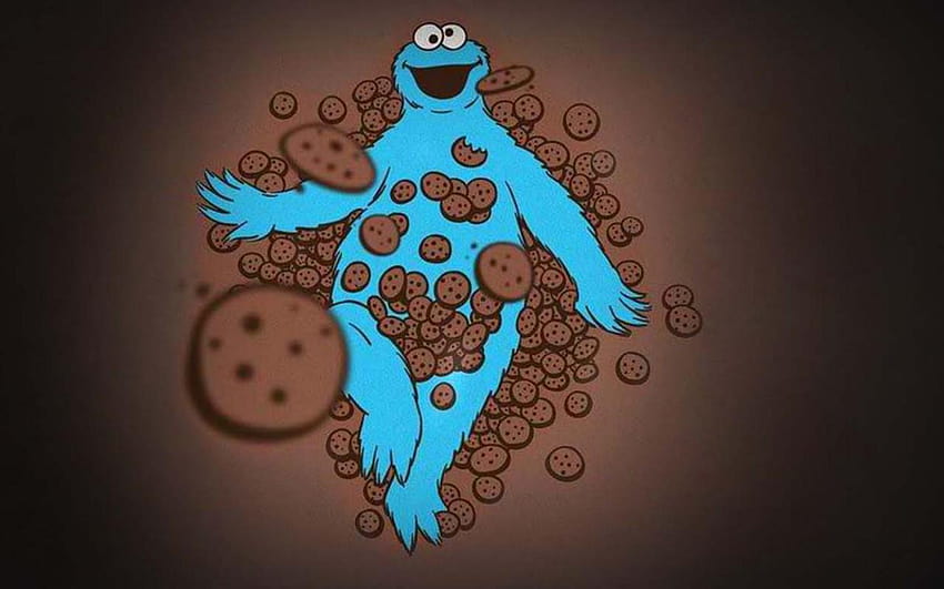 Originalwide Cookie Monster Eleven, komik kurabiye canavarı HD duvar kağıdı