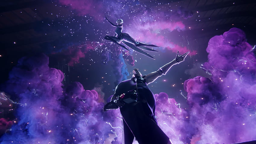 Camille Vs Jhin, purple anime HD wallpaper