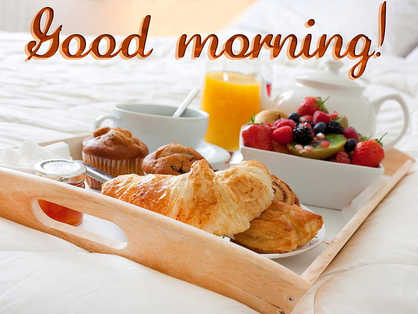 Beautiful of Good Morning Wishes. Big, morning breakfast HD wallpaper