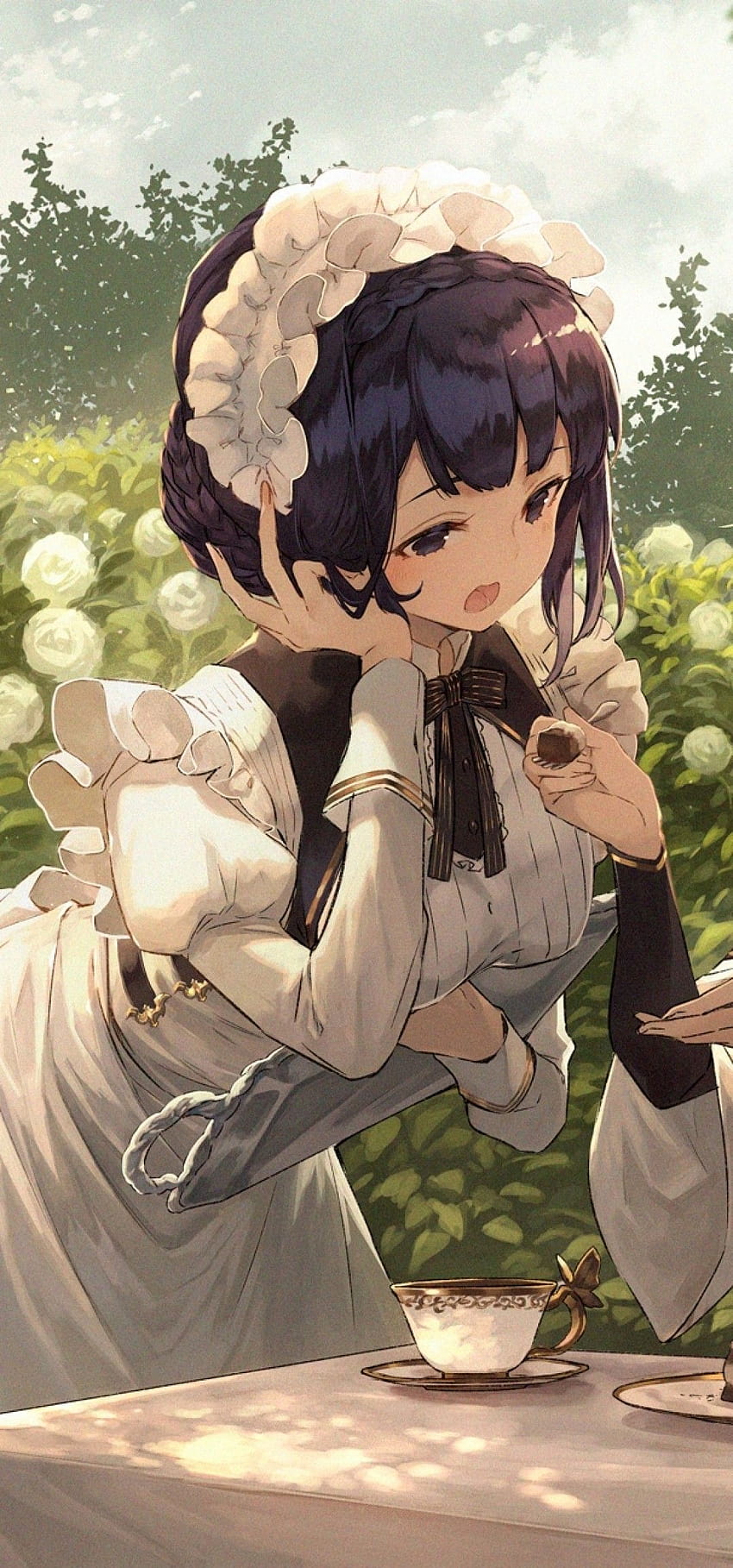 Anime boy and maid HD wallpapers | Pxfuel