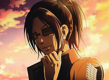 Hange Zoe or Hanji Zoe lock screen and home screen wallpaper #Hange #Hanji  #aotEdit