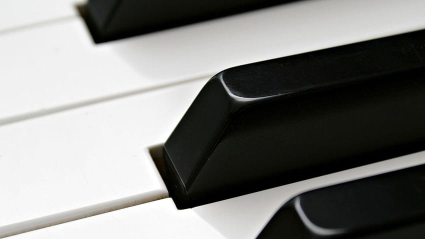 : putih, hitam, alat musik, teknologi, piano, perangkat input Wallpaper HD