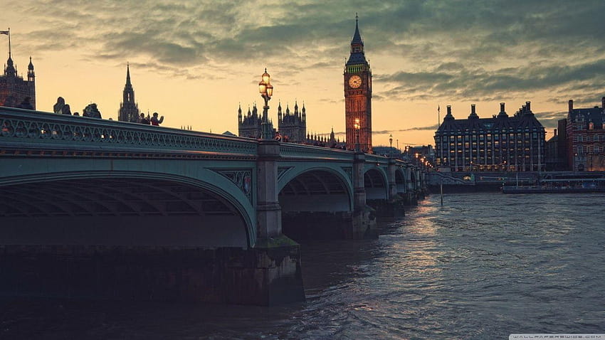 London Musim Dingin Inggris, Inggris Raya Wallpaper HD