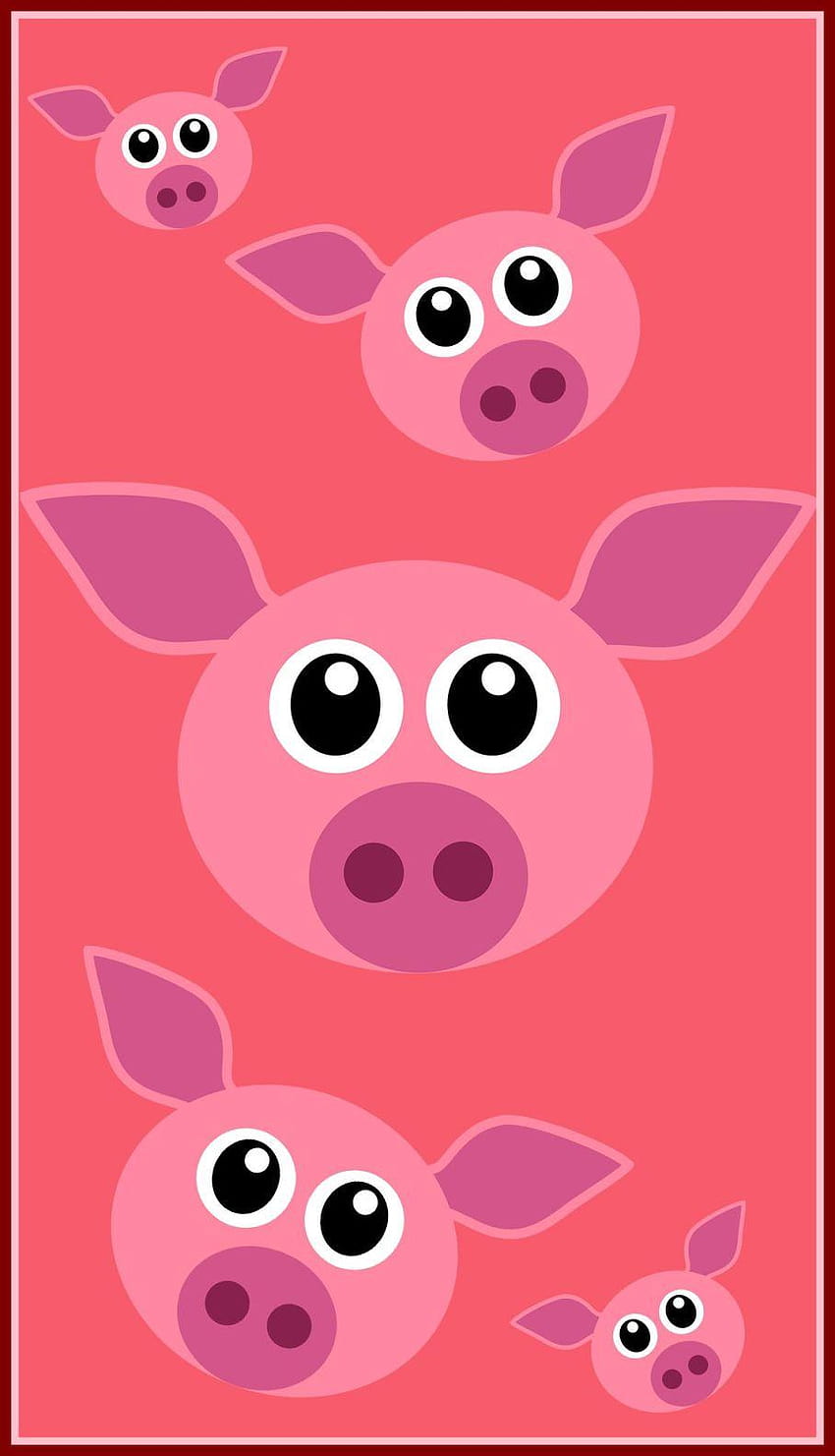 Affascinante Pink Piggy Phone Pic per le tendenze mobili E Sfondo del telefono HD