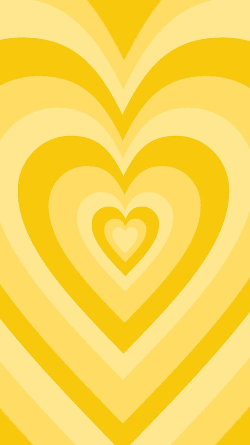 Tổng hợp 800 Yellow heart background aesthetic Đẹp lung linh, tải miễn phí