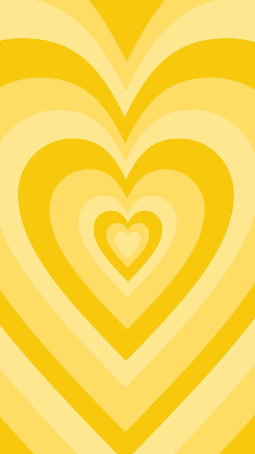 yellow-heart-preppy-heart-hd-phone-wallpaper-pxfuel