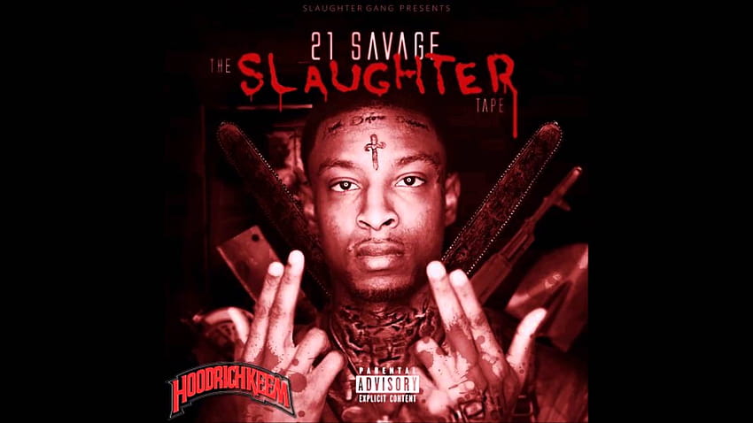 21 Savage Slaughter on Dog, slaughter gang HD wallpaper