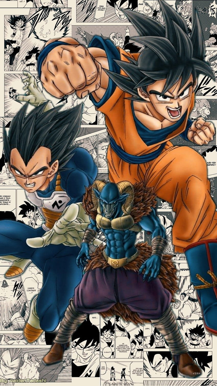 Dragon Ball Manga, dbz manga HD phone wallpaper