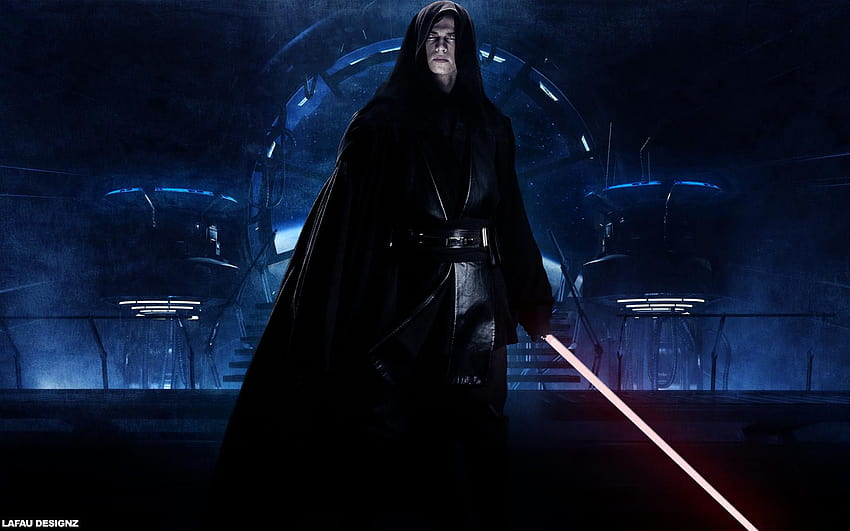Obi Wan contra Anakin, Darth Vader contra Obi Wan Kenobi fondo de pantalla