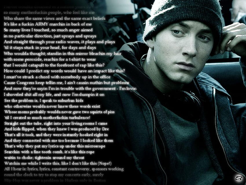 Mile Eminem 8 Mile HD wallpaper  Pxfuel