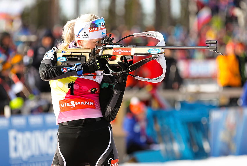 kaisa makaraynen, biathlon, kappa : : High HD wallpaper