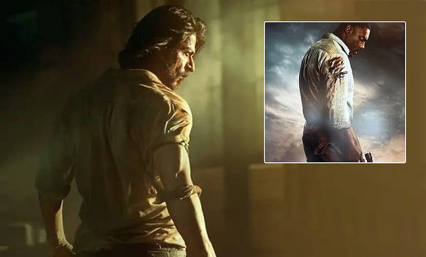 O primeiro pôster de 'Pathaan' de Shah Rukh Khan está lembrando a Internet de Idris Elba; Aqui está o porquê papel de parede HD