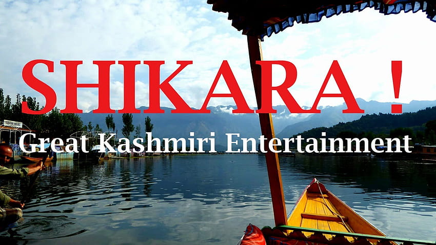 SHIKARA ! Great Kashmiri Entertainment, shikara ride HD wallpaper