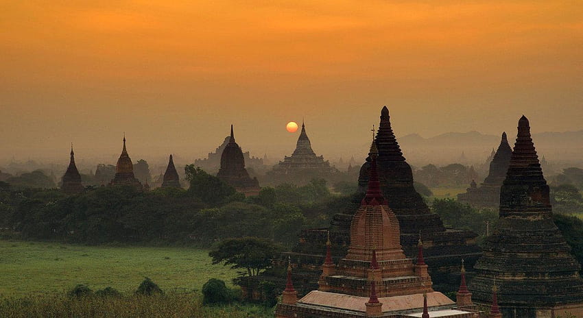 Bagan, Birmania fondo de pantalla
