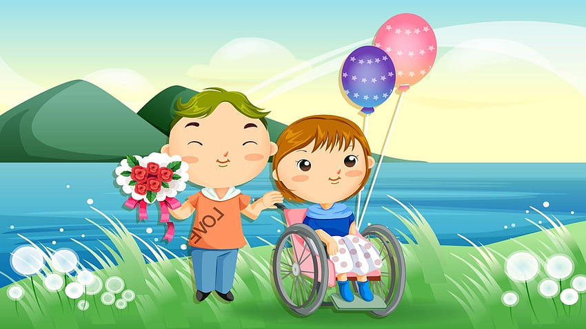 Cartoon Couple, best cartoon romantic love HD wallpaper | Pxfuel
