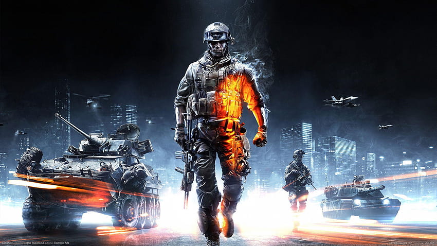 Battlefield 3, latar belakang medan perang 3 Wallpaper HD