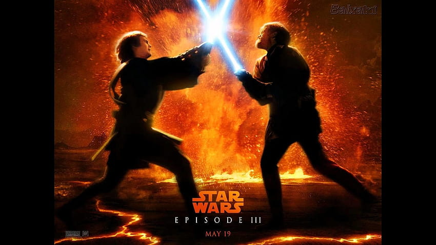 Anakin vs Obi Wan, darth vader vs obi wan kenobi papel de parede HD