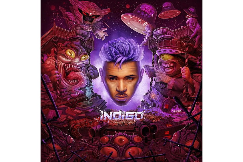 Transmisja albumu „Indigo” Chrisa Browna, Chris Brown bez wskazówek Tapeta HD