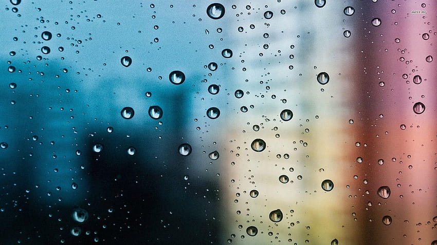 Rain drops on the window blurred city backgrounds HD wallpaper | Pxfuel