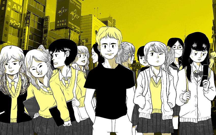 Brian Ashcraft: A Scholar of Japanese Schoolgirls Studies HD wallpaper