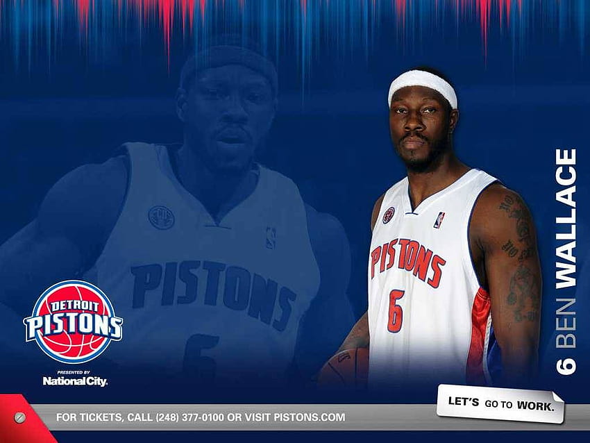 Detroit Pistons Ben Wallace HD wallpaper
