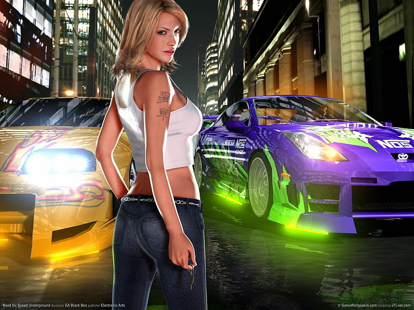 Need for Speed ​​Underground 2 HD-Hintergrundbild