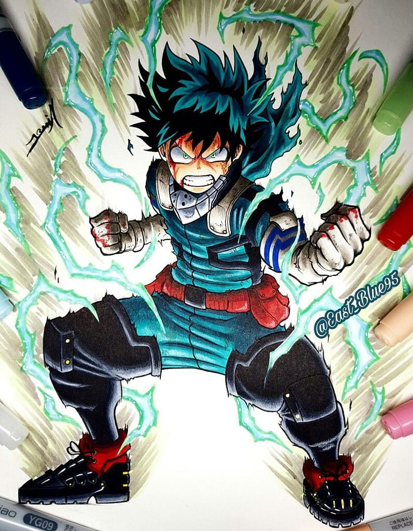 My Hero Academia Deku Power, deku 100 HD phone wallpaper | Pxfuel