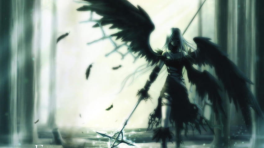 anime dark angel guy wallpaper