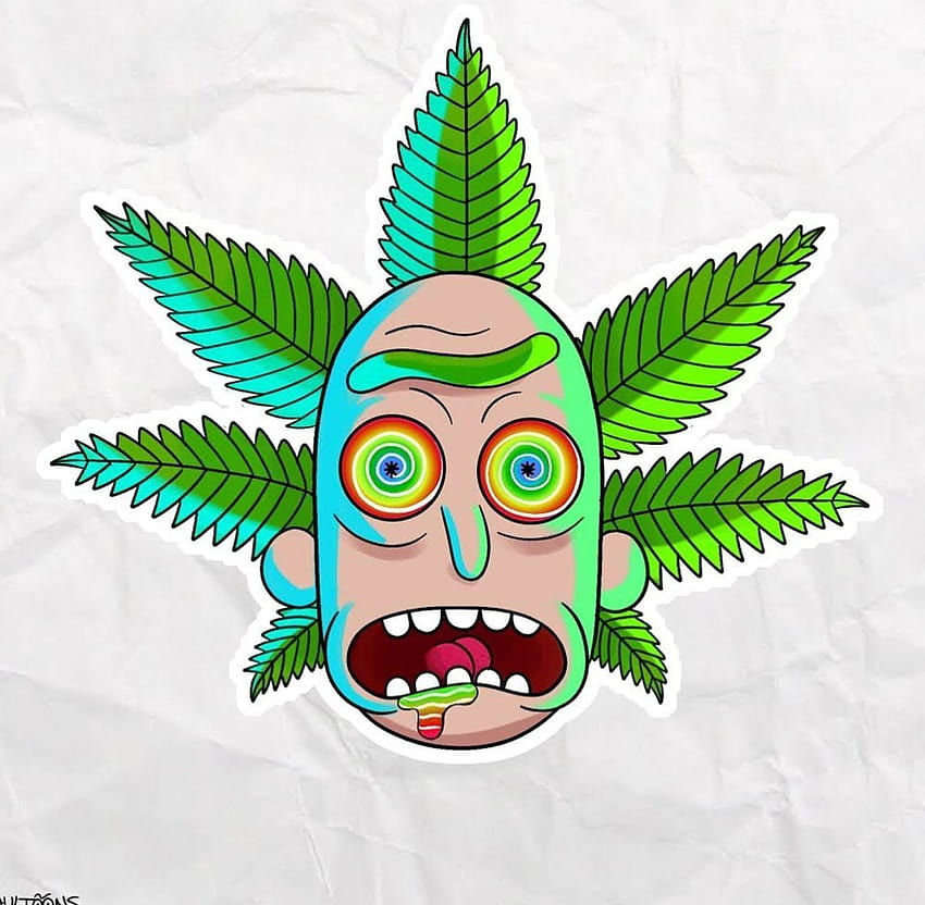 Rick and Morty Weed, aesthetic rick and morty ps4 HD wallpaper | Pxfuel