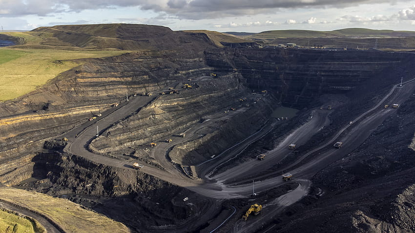 Wydobycie węgla emituje więcej Super, górnik Tapeta HD