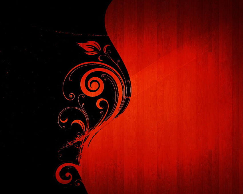Black Plain For Laptops 149, black red HD wallpaper