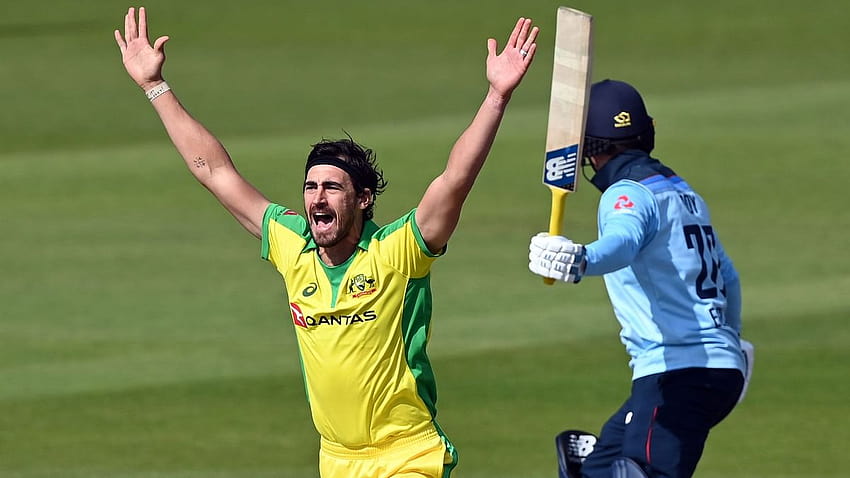 Australia vs England: Mitchell Starc Gives Adil Rashid a 'Mankading' Warning in Third ODI HD wallpaper