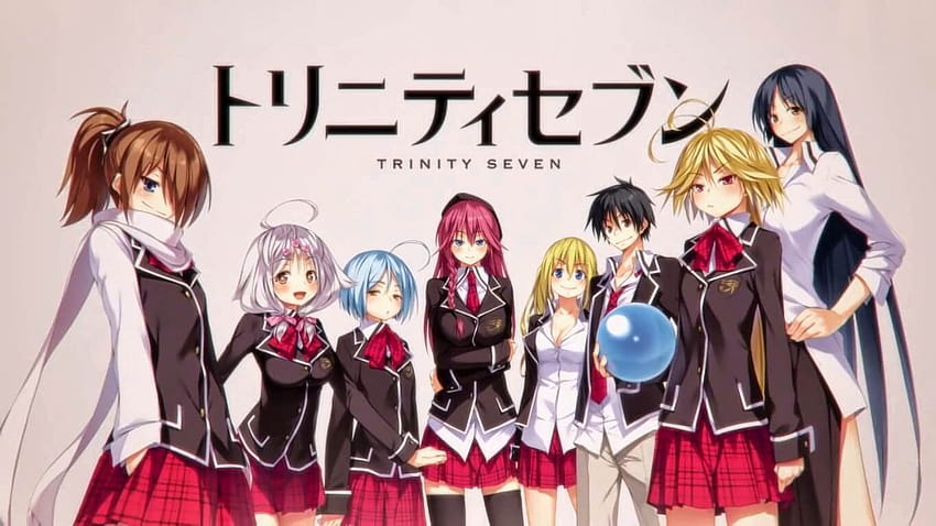 Top 10 Most Powerful Trinity Seven Characters HD wallpaper