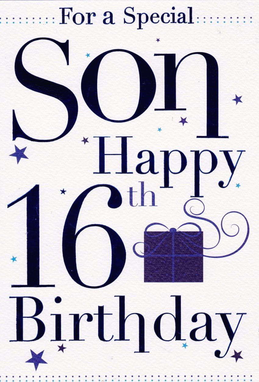 息子への16回目の誕生日：息子への誕生日メッセージと引用、16の願い HD電話の壁紙