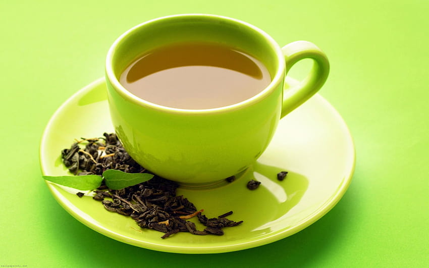 Tea Cup Leaves 24015, tea leaf HD wallpaper