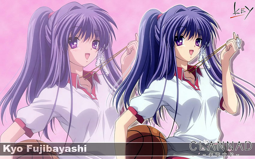 Athah Anime Clannad Tomoyo Sakagami Kyou Fujibayashi Nagisa