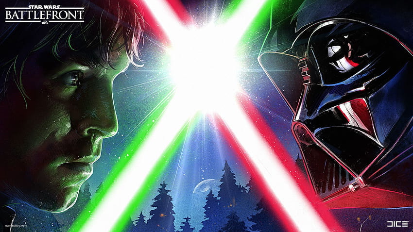 Luke Star Wars on Dog, perang bintang kembalinya jedi luke skywalker vs darth vader Wallpaper HD