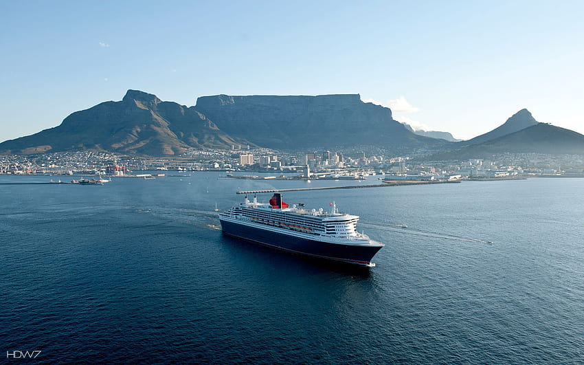 Cunard Queen Mary 2 Kreuzfahrtschiff, Queen Mary Schiff HD-Hintergrundbild