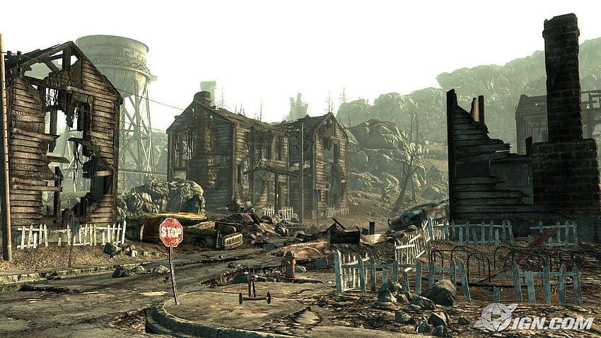 Fallout 3, столицата пустош HD тапет