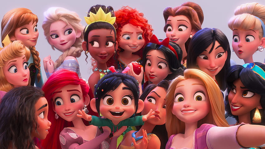 Ralph Breaks the Internet”: Dlaczego ten moment księżniczki Disneya ma znaczenie Tapeta HD