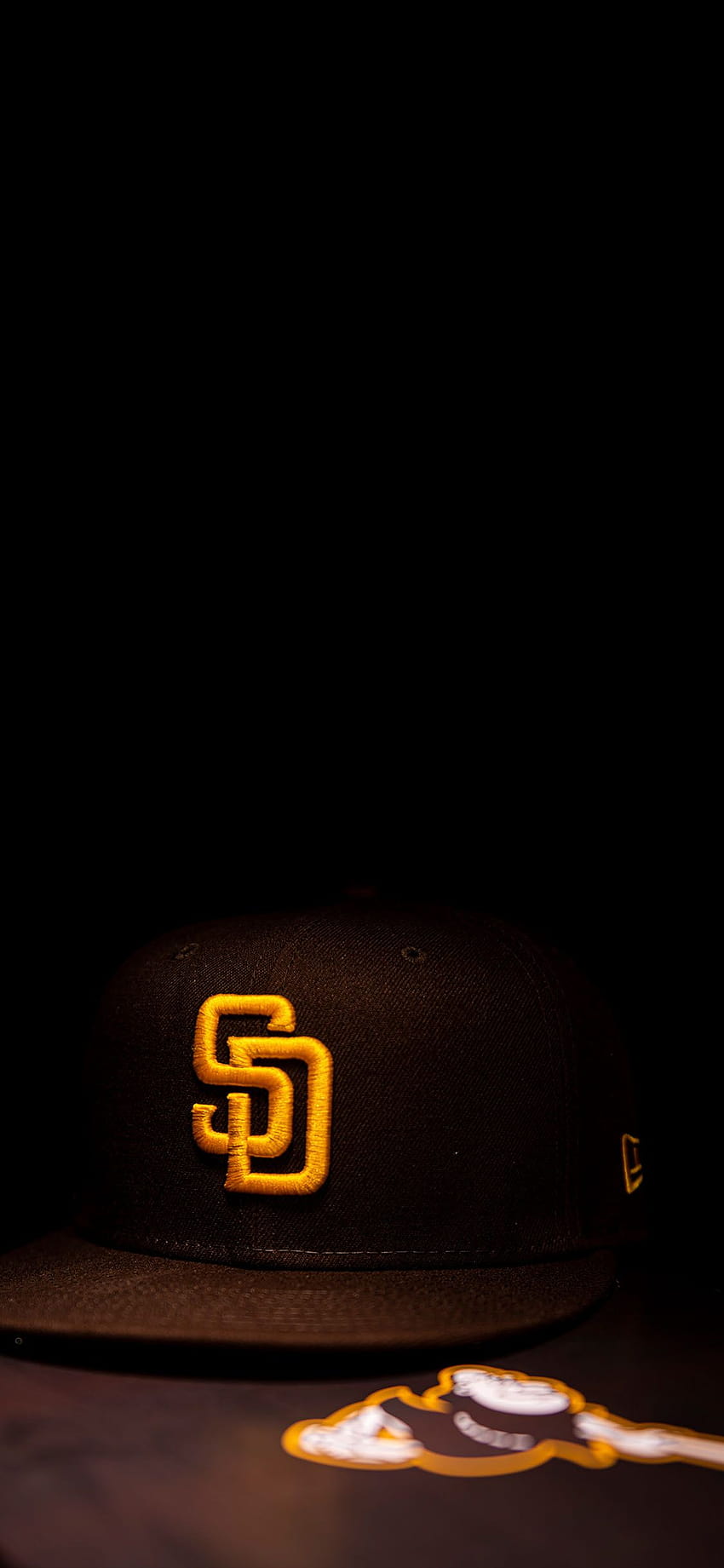 サンディエゴ・パドレス、野球帽 HD電話の壁紙