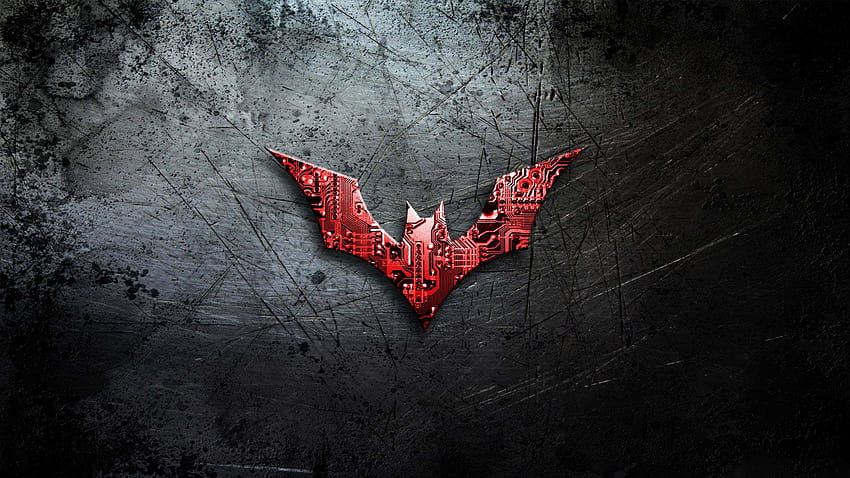 Red Bat Symbol On Logo, redbat HD wallpaper