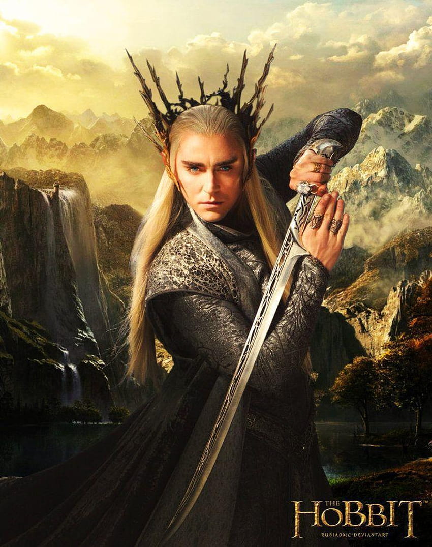 Lee Pace as Thranduil the elven king from the Hobbit movies. HD phone wallpaper