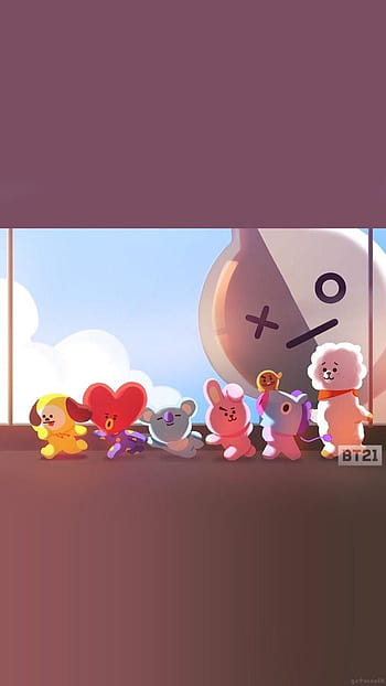 About bts in BT21 /lockscreens by Her Name Was Noelle, bt21 chimmy HD ...